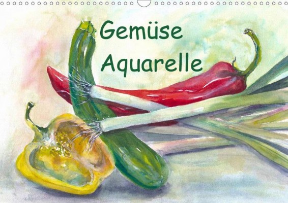 Gemuese-Aquarelle