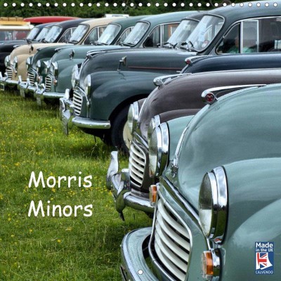 Morris Minors calendars, by Lucy Antony/Loose Images, which was selected for the Calvendo Made in the UK edition