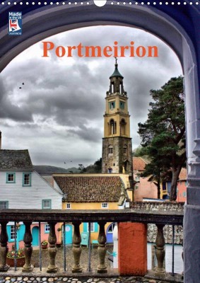 Portmeirion calendar by Lucy Antony/Loose Images that was selected for the Calvendo Made in the UK edition